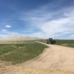 Wood/Straw Mulch Application