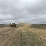 Wood/Straw Mulch Application