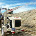 Wood/Straw Mulch Application