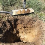 Soils identification using hand augers, soils pits, and giddings rig